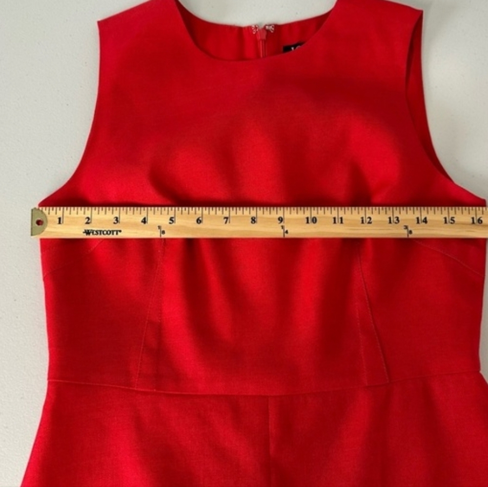 J. Crew Red Sheath Dress NWT - Picture 8 of 10
